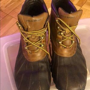 Ralph Lauren Men‘s Duck Boots Size 13